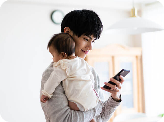 スマホでサッと言葉を記録している操作画面